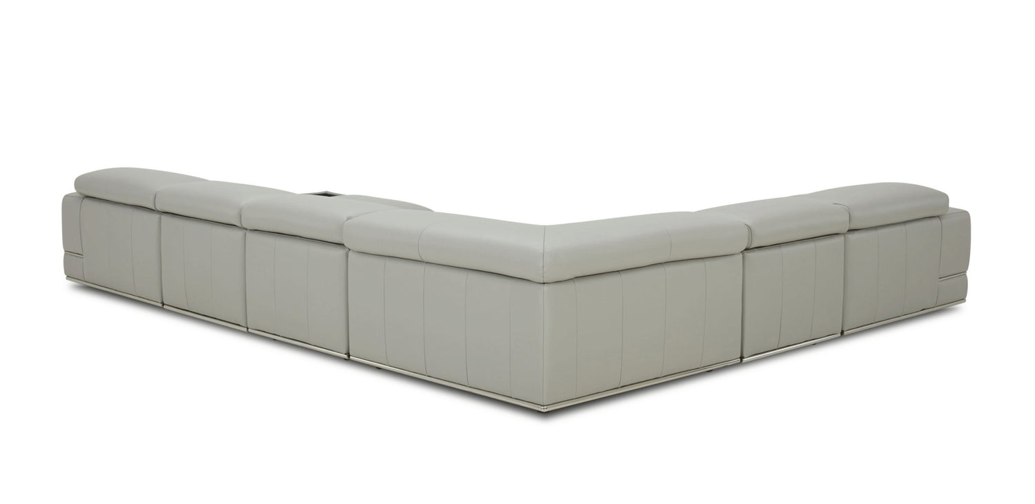 1576 Grey Sectional Right Kuka - 1576Sectionalright | ESF | Home Elegance USA