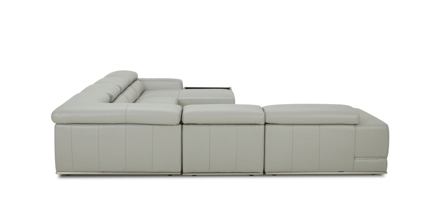 1576 Grey Sectional Right Kuka - 1576Sectionalright | ESF | Home Elegance USA