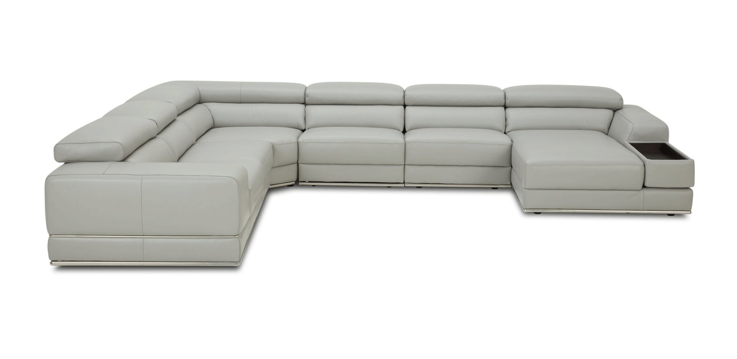 1576 Grey Sectional Right Kuka - 1576Sectionalright | ESF | Home Elegance USA