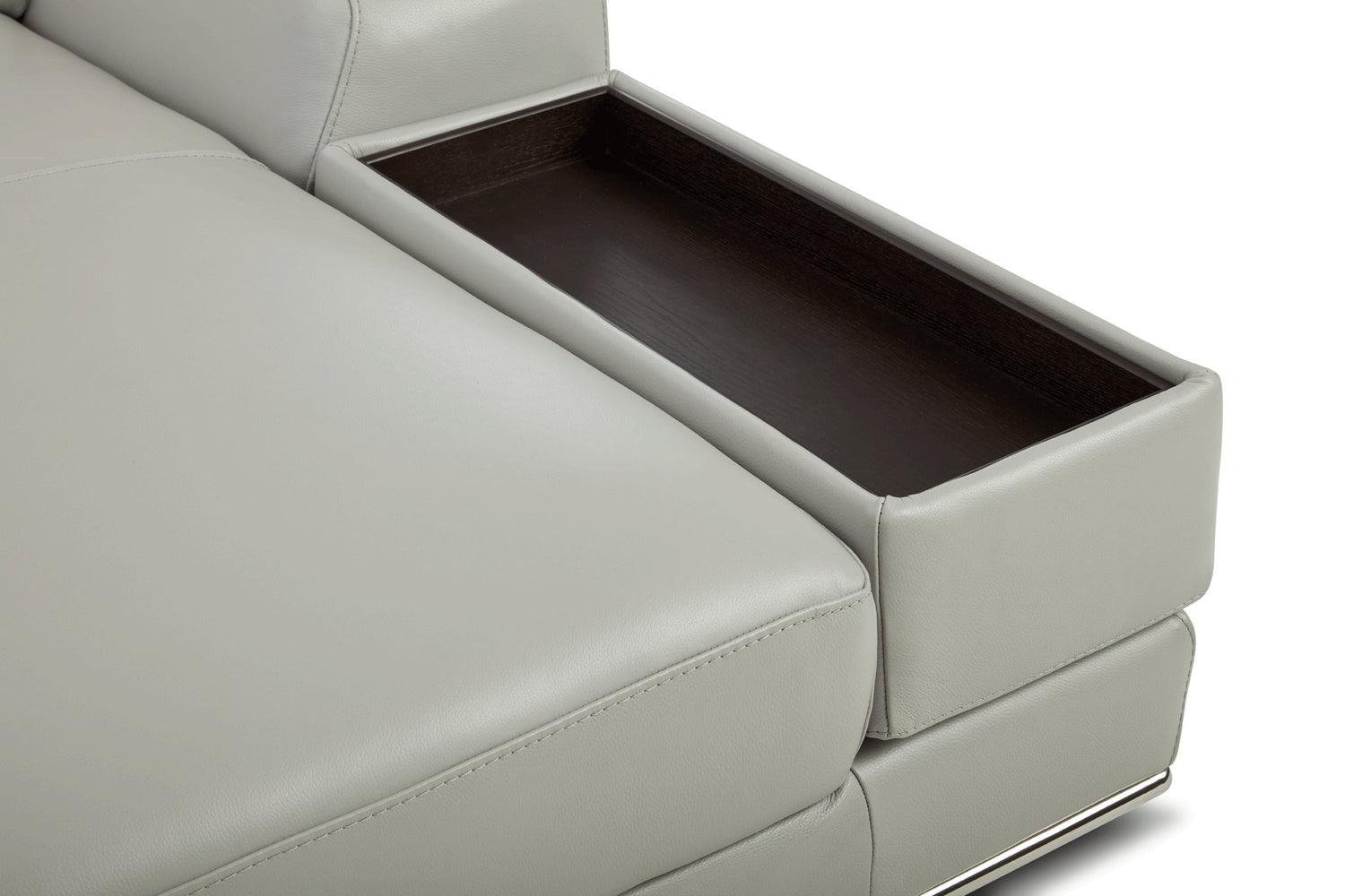 1576 Grey Sectional Right Kuka - 1576Sectionalright | ESF | Home Elegance USA