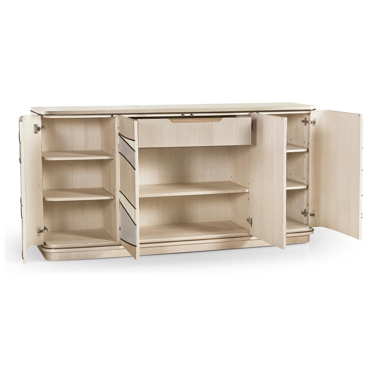 Breaker Mixed Media Console | Jonathan Charles Fine Furniture