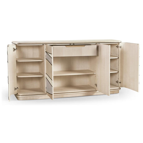 Breaker Mixed Media Console | Jonathan Charles Fine Furniture