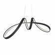 Bucharest Led Chandelier // Black | Finesse