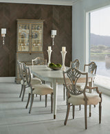 Buckingham Georgian Grey & Gilded Secretary | Jonathan Charles Fine Furniture