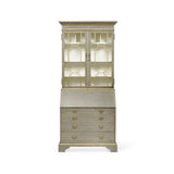 Buckingham Georgian Grey & Gilded Secretary | Jonathan Charles Fine Furniture