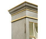 Buckingham Georgian Grey & Gilded Secretary | Jonathan Charles Fine Furniture