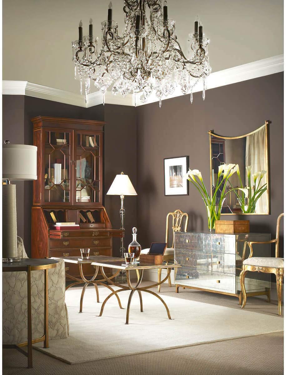 Buckingham Georgian Mahogany Secretary Desk with Glass Doors | Jonathan Charles