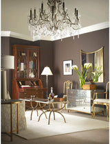 Buckingham Georgian Mahogany Secretary Desk with Glass Doors | Jonathan Charles