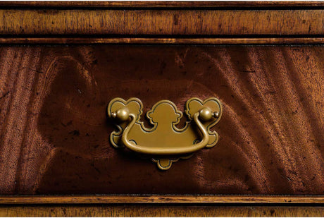 Buckingham Georgian Mahogany Secretary Desk with Glass Doors | Jonathan Charles