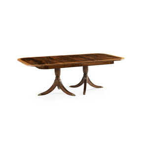 Buckingham Two-Leaf Mahogany Extending Dining Table 88" | Traditional