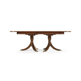 Buckingham Two-Leaf Mahogany Extending Dining Table 88" | Traditional