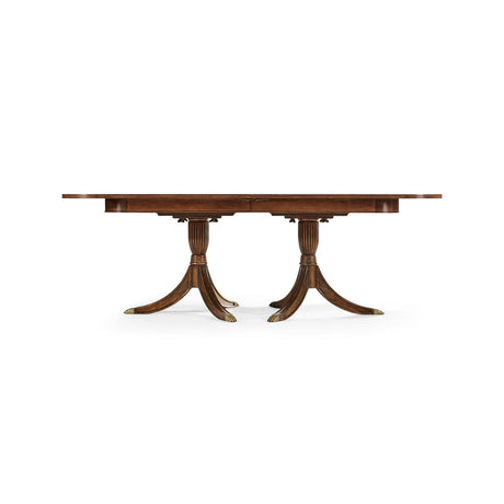 Buckingham Two-Leaf Mahogany Extending Dining Table 88" | Traditional