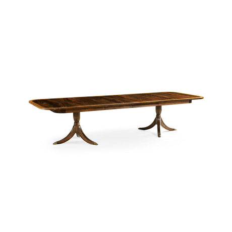 Buckingham Two-Leaf Mahogany Extending Dining Table 88" | Traditional