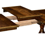 Buckingham Two-Leaf Mahogany Extending Dining Table 88" | Traditional