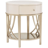 Adela Round End Table | Caracole - CAR - C011 - 016 - 411 - Home Elegance USA - 1