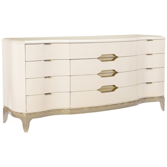 Adela Washed Alabaster Dresser | Caracole - CAR - C013 - 016 - 031 - Home Elegance USA - 1