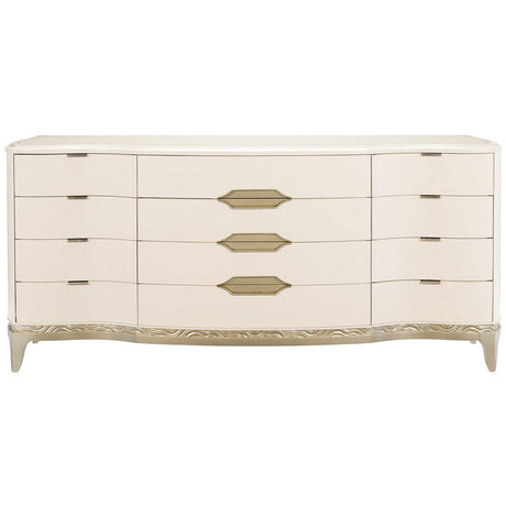 Adela Washed Alabaster Dresser | Caracole - CAR - C013 - 016 - 031 - Home Elegance USA - 2