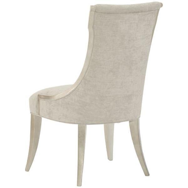 Avondale Soft Silver Leaf Side Chair | Caracole - CAR - C022 - 417 - 281 - Home Elegance USA - 3