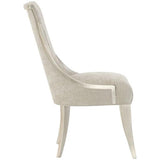 Avondale Soft Silver Leaf Side Chair | Caracole - CAR - C022 - 417 - 281 - Home Elegance USA - 4