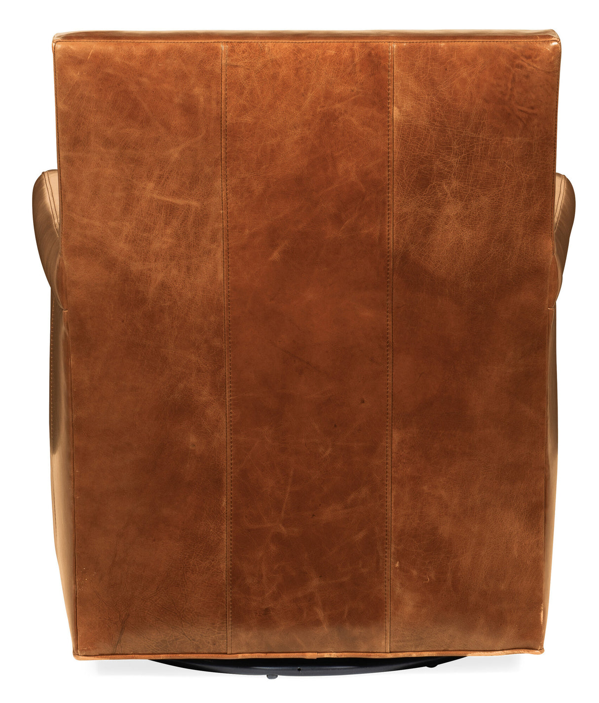 Jilian Leather Club Chair in Huntington Morrison Aniline Leather | Hooker