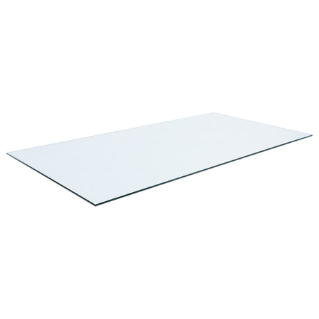 Glass Top - 60x30" 10mm Rectangular Glass Top Clear