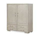 Celine Chest with warm wood finish cosmos