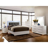 Clementine 5-piece Bedroom Set in White by Furniture of America