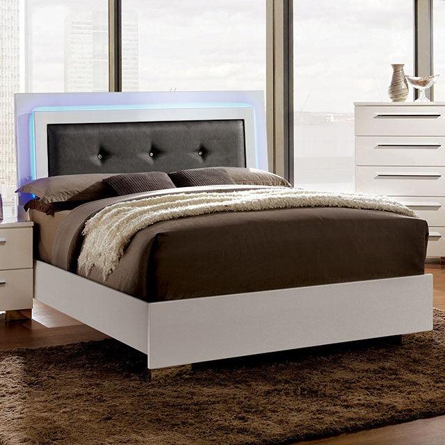 Clementine 5-piece Bedroom Set in White by Furniture of America