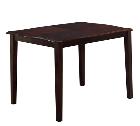 Bell Transitional Style Dining Set In Cherry Finish Wood | Cosmos