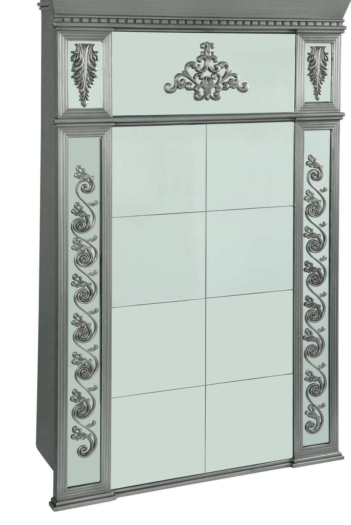 Astrid Modern Style Mirror With Metal Finish | Cosmos | Home Elegance USA