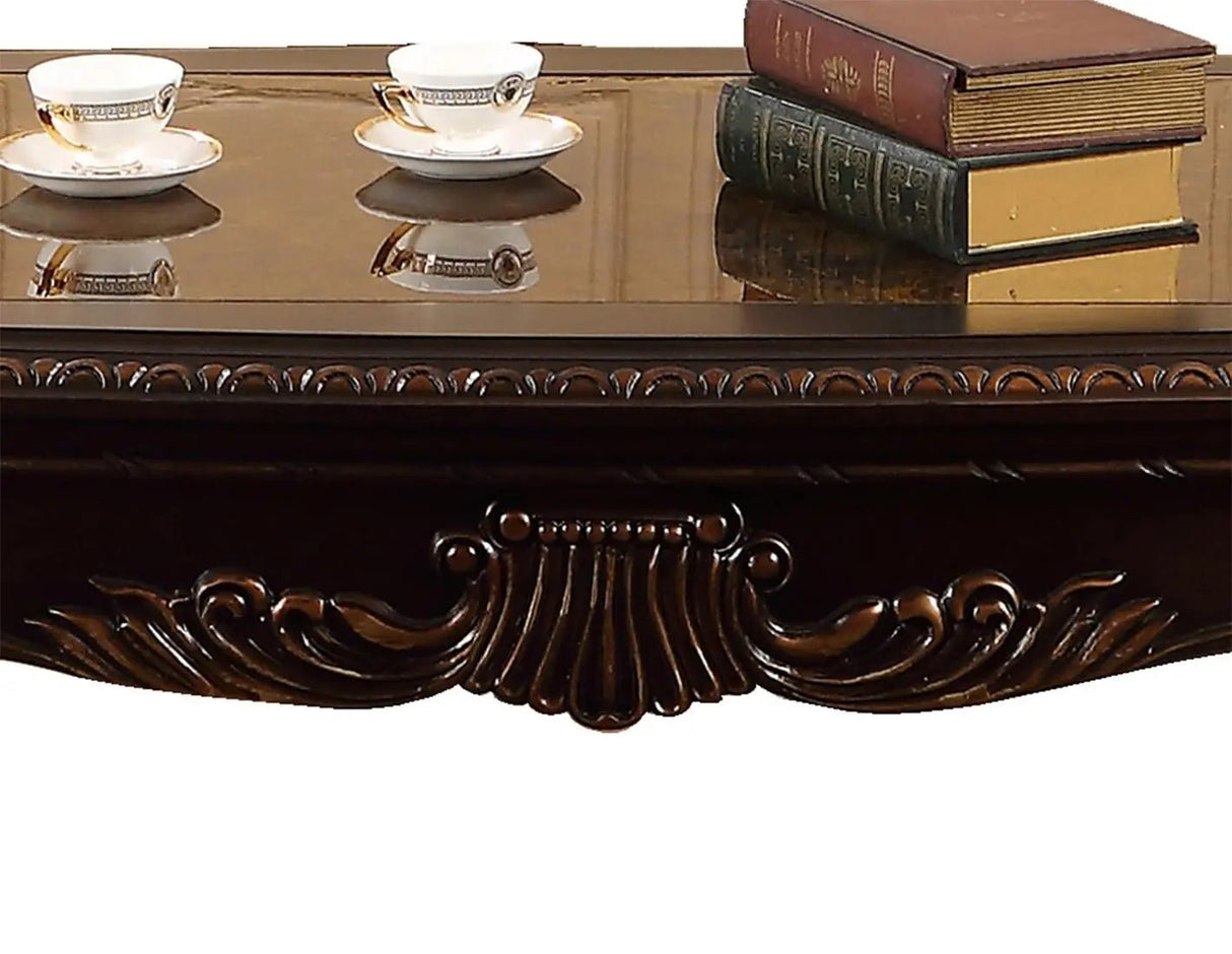 Alexa Traditional Style Coffee Table In Cherry Finish Wood | Cosmos - 4089PIALE - Home Elegance USA - 2