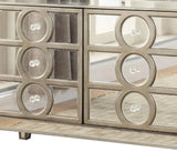 Brooklyn Contemporary Style Dining Server In Silver Finish Wood | Cosmos | Home Elegance USA