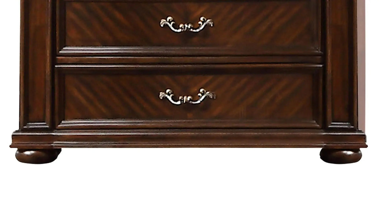 Aspen Traditional Style Chest In Cherry Finish Wood | Cosmos - 1070CHASP - Home Elegance USA - 4