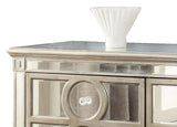 Brooklyn Contemporary Style Dining Server In Silver Finish Wood | Cosmos | Home Elegance USA