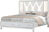 Crystal storage bed White | Galaxy -1