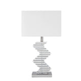 Crystal Two Tone Paved Table Lamp // 1 Light | Finesse | Home Elegance USA