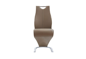 Global Furniture D4126 Cappuccino Dining Chair (Set of 2) | Global - Home Elegance USA