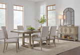 Vallardia Rectangular Extending Dining Table Light Grayish Brown | Ashley