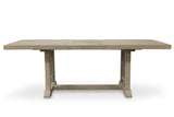 Vallardia Rectangular Extending Dining Table Light Grayish Brown | Ashley