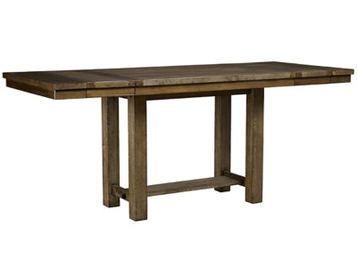 Ashley Grayish Brown Moriville RECT DRM Counter EXT Table