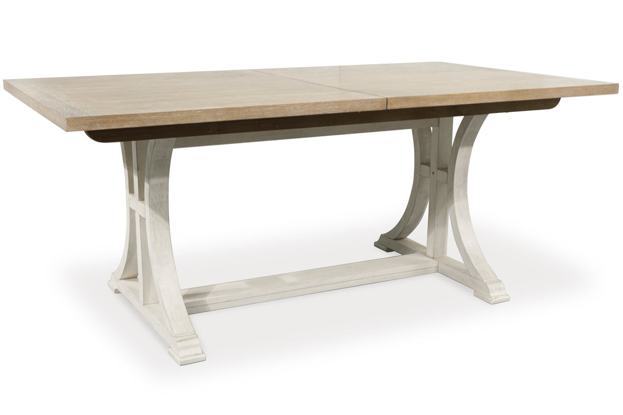 Shaybrock Rectangular Dining Table - Antique White | Ashley Furniture - Home Elegance USA