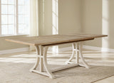 Shaybrock Rectangular Dining Table - Antique White | Ashley Furniture - Home Elegance USA