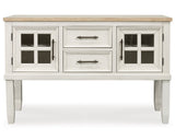 Shaybrock Dining Room Server - Antique White - 1