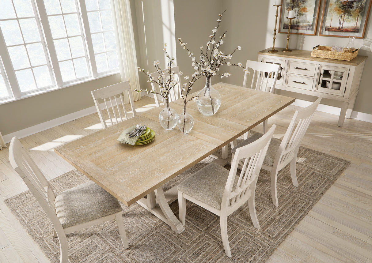 Shaybrock Rectangular Dining Table - Antique White | Ashley Furniture - Home Elegance USA