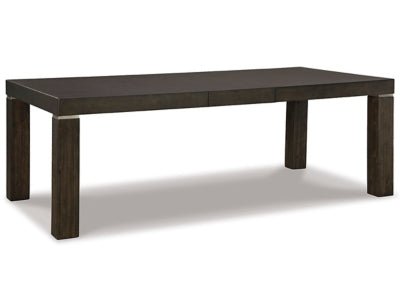 Ashley Dark Brown Hyndell RECT Dining Room EXT Table - D731 - 35 - Home Elegance USA - 1