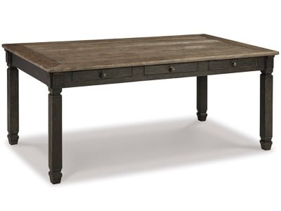 Ashley Black/Gray Tyler Creek Rectangular Dining Room Table - D736 - 25 - Home Elegance USA - 1