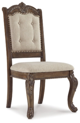 Ashley Brown Charmond Dining UPH Side Chair (Set of 2)