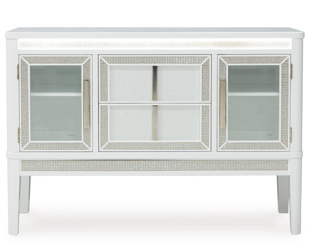 Chalanna Dining Room Server - White | Ashley - Home Elegance USA