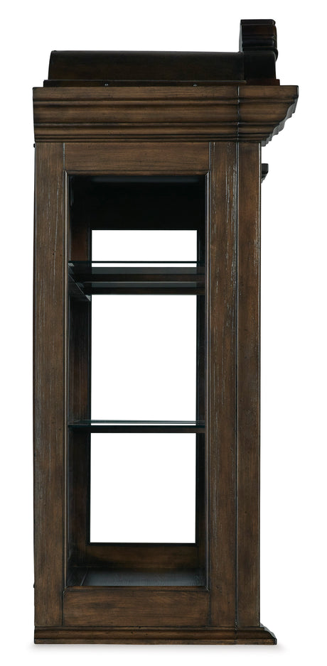 Ashley Dark Brown Maylee D947D1 Dining Buffet and Hutch - Home Elegance USA