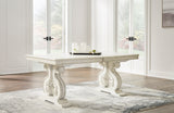 Ashley Antique White Arlendyne D980D4 Dining Extension Table - Home Elegance USA
